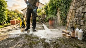 demoussage terasse en béton