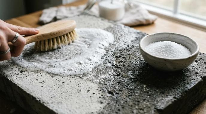 nettoyage terasse béton