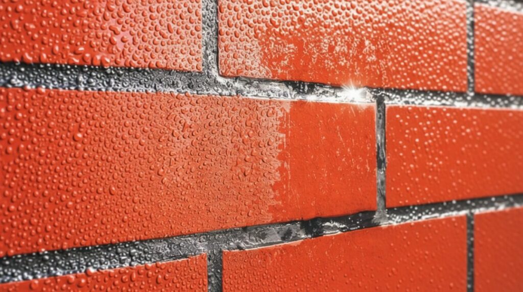 mousse sur mur