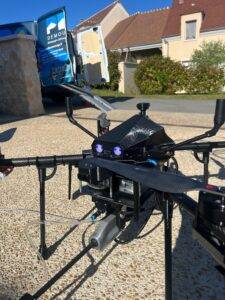 nettoyage par drone ou échafaudage